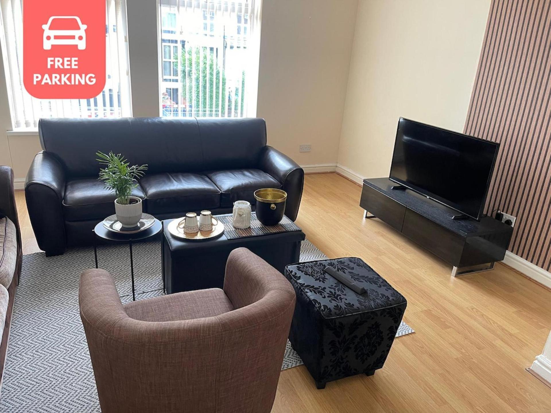 Stylish 1-bed - Sleeps 4 - Parking - Wifi Manchester